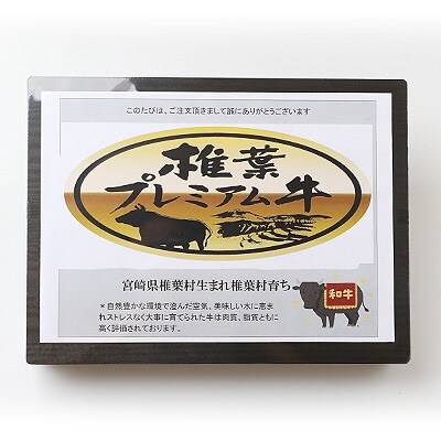 宮崎県産 椎葉プレミアム牛 サーロイン【200g】お試しステーキソース付き TK-41