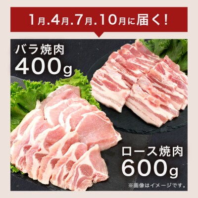 THE HOUBOQの豚肉お試し定期便 3回配送【合計3Kg】 HB-86