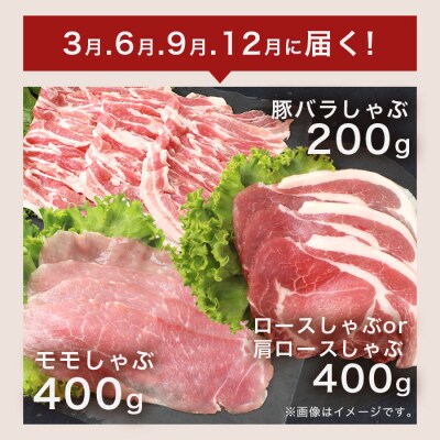 THE HOUBOQの豚肉お試し定期便 3回配送【合計3Kg】 HB-86