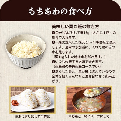 【古来より伝わるスーパーフード】椎葉のもちあわ 200g