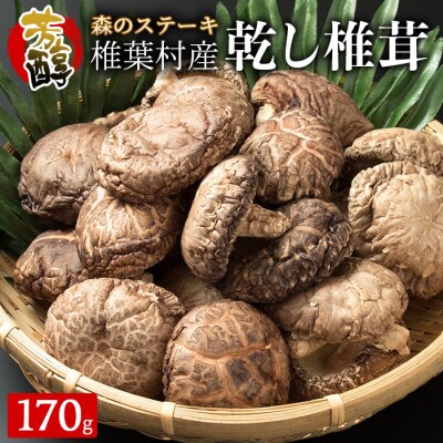 数量限定!【特撰】 椎葉村産 乾し椎茸 香菇 (こうこ) 170g【森のステーキ】