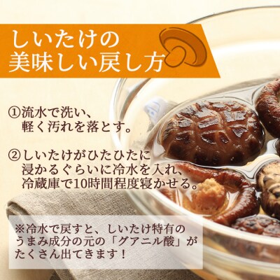 数量限定!【特撰】 椎葉村産 乾し椎茸 香菇 (こうこ) 170g【森のステーキ】