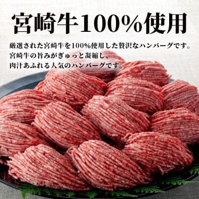 宮崎牛ペッパーハンバーグ【100g×8個】【宮崎牛100%使用】