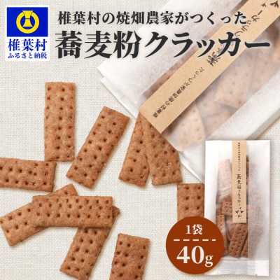 椎葉村の焼畑農家がつくった 蕎麦粉クラッカー【手づくりの焼菓子】