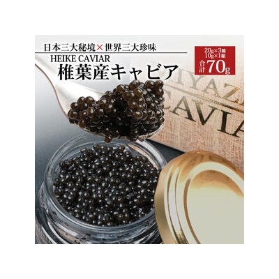 【桐箱入り】HEIKE CAVIAR 70g 【宮崎県 椎葉村】フレッシュキャビア