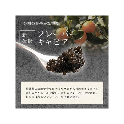 世界三大珍味×日本三大秘境】HEIKE CAVIAR 金柑キャビア 20g SZ-127