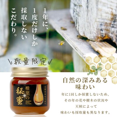 【秘境を味わう】椎葉の秘蜜 【50g×4本】国産天然はちみつ【数量限定】 MS-11
