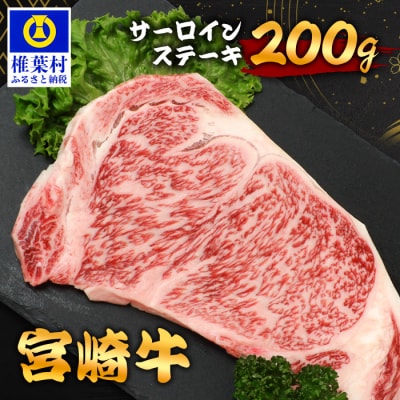 宮崎牛 サーロインステーキ 200g TK-87