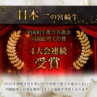 宮崎牛 ローストビーフブロック 400g(100g×4P) お試しソース付き TK-95
