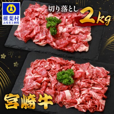 宮崎牛 切り落とし 2kg TK-96