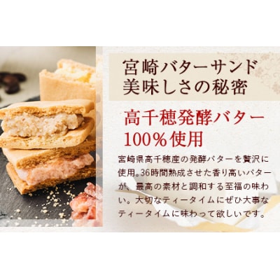 ≪2025年9月発送≫【先行受付】宮崎バターサンド 詰合せ【6個入】手造りで製造【数量限定】