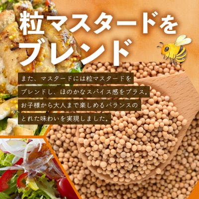 【椎葉村産のはちみつ】を使用したハニーマスタード!ゴッドマイト 90g×3個 計270g TT-20