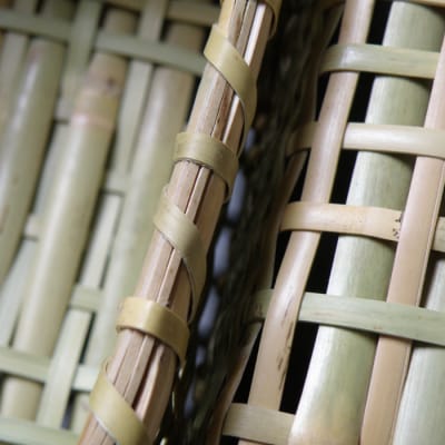 北の竹工房　千島笹弁当籠