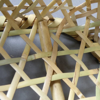 北の竹工房　千島笹椀籠