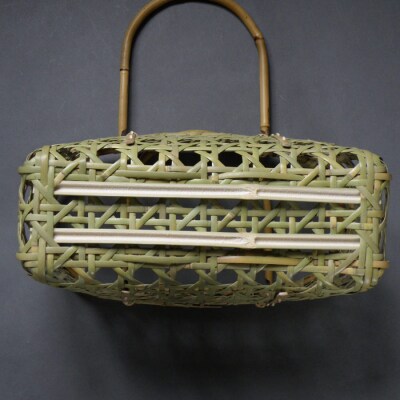 北の竹工房　千島笹八つ目編みバッグ