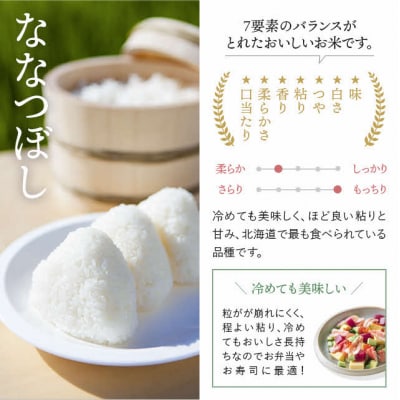 【令和8年産 新米先行受付】ななつぼし 玄米 10kg【久保農園】