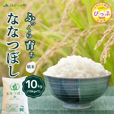 令和7年産 ななつぼし 精米 10kg(10kg×1袋)【JAぴっぷ町】