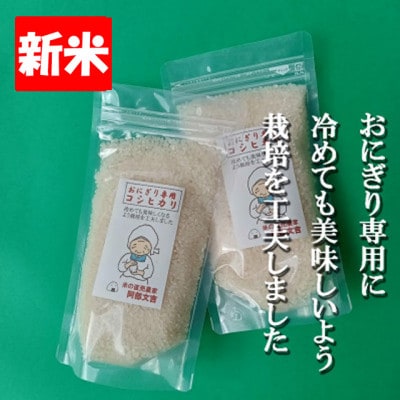 おにぎり専用 コシヒカリ 白米 2合×10袋