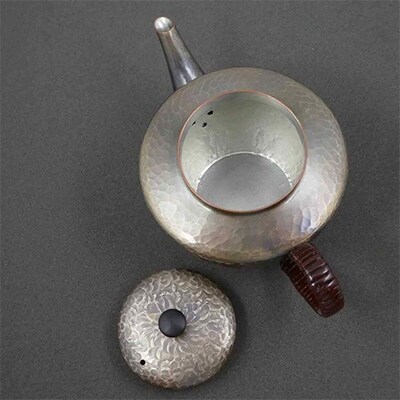 鎚起銅器 銅急須 『輪紋(りんもん)』