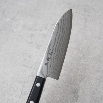 刀秀作 霞流し鋼 三徳・菜切包丁2本セット
