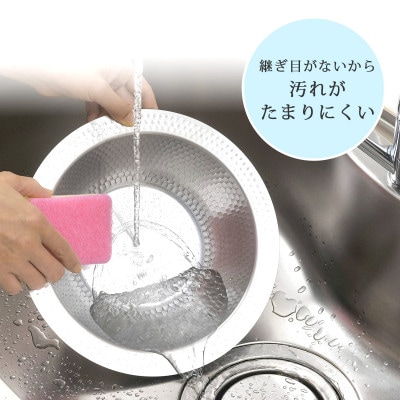 継ぎ目のないステンレス卓上鍋22cm