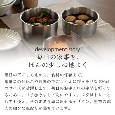 家事問屋 丸型保存容器60