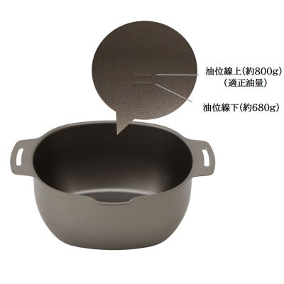 創燕　鉄製揚げ物鍋(楕円)　SE-69