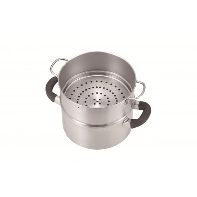 創燕　二段蒸し器22cm(目盛付)SE-15