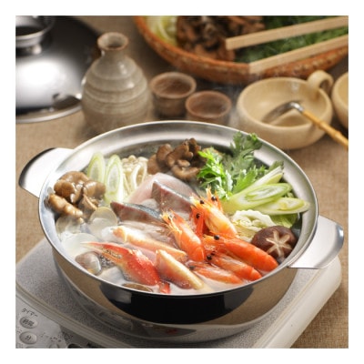 土鍋風ステンレス鍋 もみじ 27cm【IH対応・ガス火OK】