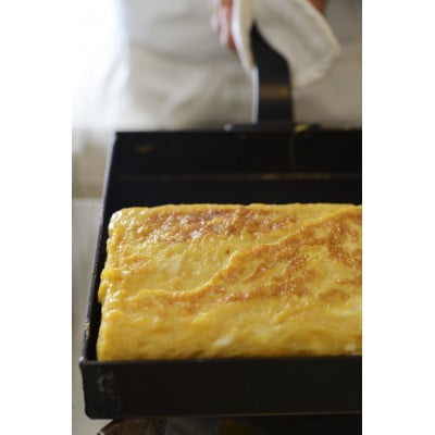 ラバーゼ 鉄玉子焼き器18×18cm LB-091