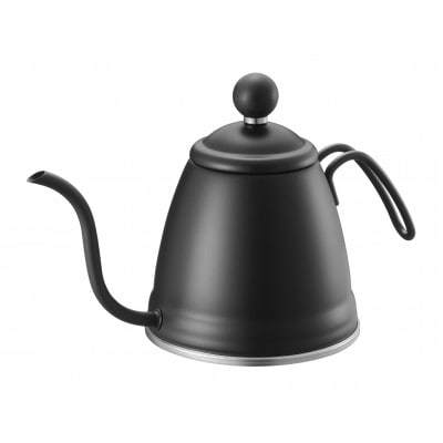 燕三 IH対応 ドリップケトル 1.3L (ブラック) EM-058