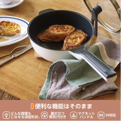 RHF-950レミパン2点&エッグ&蓋&ターナー(ネイビー)