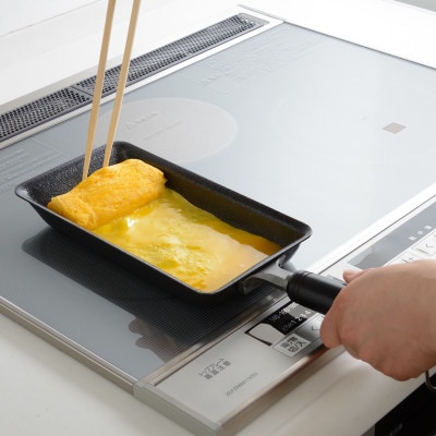 DA-44 ダンチュウ IH対応鉄餃子鍋 12×22cm(ステンレス蓋付)