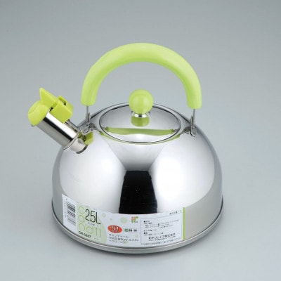 CR-5287 キャンディール IH笛吹ケトル 2.5L グリーン