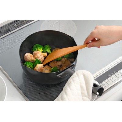 EM-112 燕三 IH対応 鉄共柄いため鍋20cm