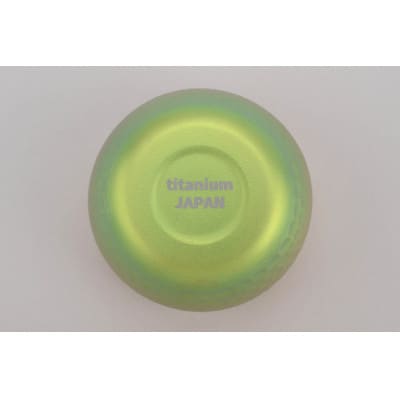 チタン鎚目二重ぐい呑み　1個さくらピンク