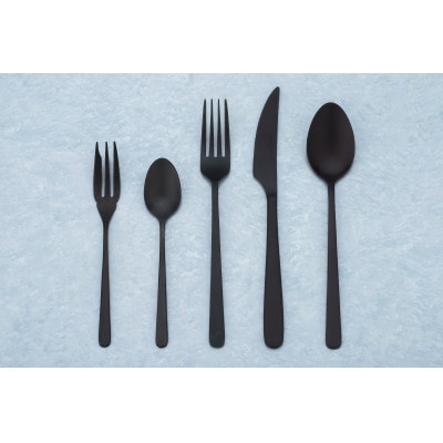 TKGヘリテージ セピア ブラストブラック カトラリーセット