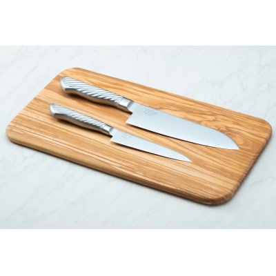 TKG-NEO オールステンレス 三徳包丁・ペティーナイフセット