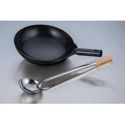 TKG 鉄プレス北京鍋 お玉セット