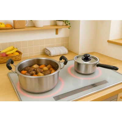 TKG モリブデンステンレス IH対応 調理鍋セット