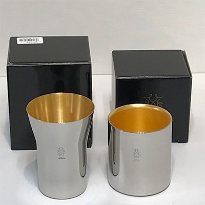 【Made in Tsubame】18-8ステンレス製タンブラーW構造250ml&単層300ml