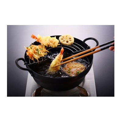 匠 マグマプレート加工 天ぷら鍋24cm