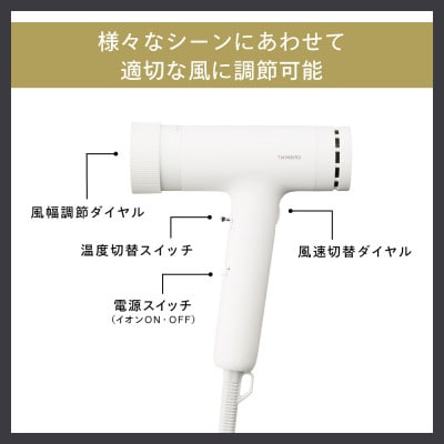 ツインバード 匠クラフトドライヤー TB-G009W18