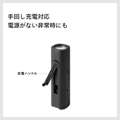 ツインバード　多機能防災ラジオライト(LS-3530B)