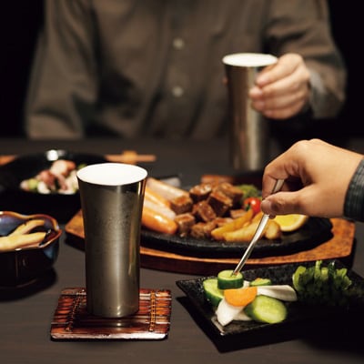 【緊急企画】「ツインバード匠トースター黒」×「タンブラー&つまみ刺し」2点セット【複数個口で配送】
