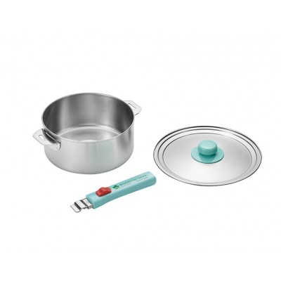 EJQ-600 燕熟の技 ステンレス鍋 18cm 着脱ハンドル付き