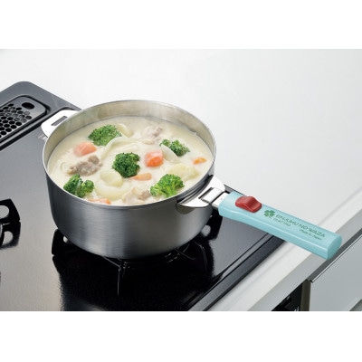 EJQ-1000 燕熟の技 ステンレス鍋18cm&20cm 着脱ハンドル付き