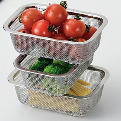 YZ-400 燕熟の技 ユニットザル1/4サイズ3個入 日本製・燕三条産