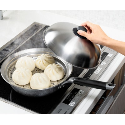 EJSP-500 燕熟の技 フライパンにのせるスチームプレート 24～26cm用 日本製・燕三条産