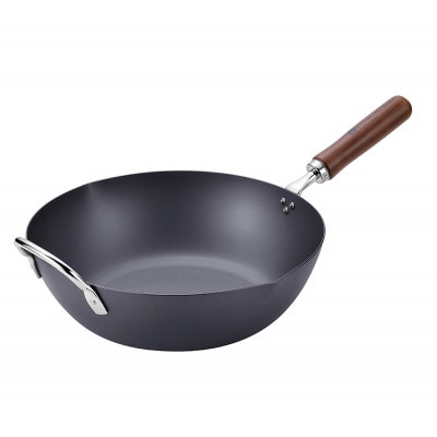 CTT-1200 燕熟の技 窒化シリーズ 向い手付きいため鍋30cm